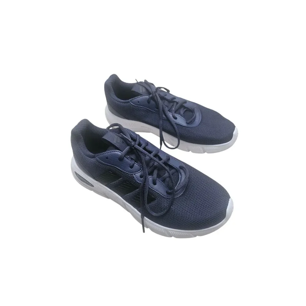 Adidas Men's Cloudfoam Flex Laces Sneakers Navy 8.5